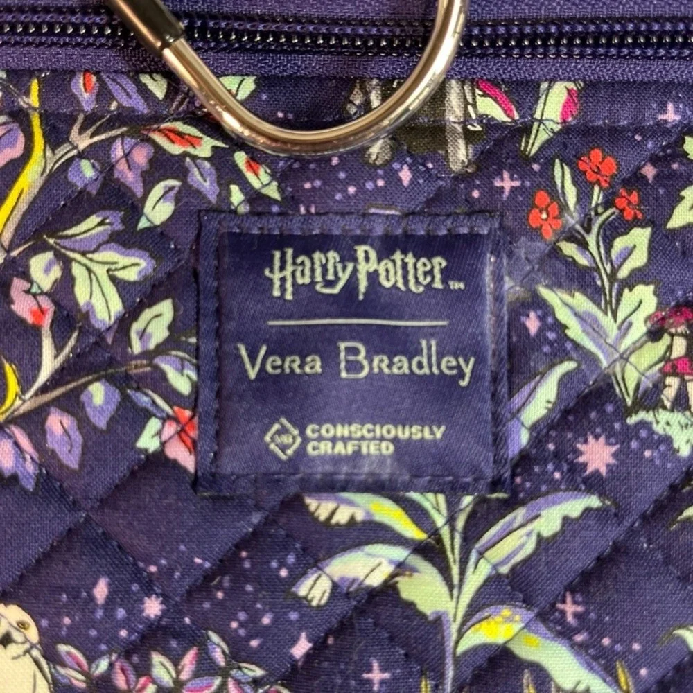 Vera Bradley Harry Potter Forbidden Forest Hanging Travel Organizer Quilted Bag
